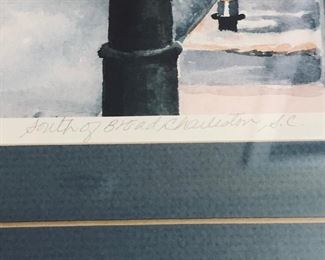 Virginia Fouche Bolton water painting Charleston SC