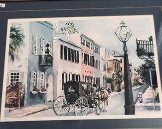 Virginia Fouche Bolton water painting Charleston SC