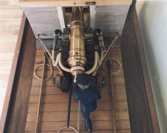 Rare Scale Naval Truck Carriage with Cannon