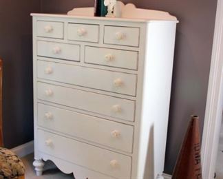 White Cedar Lined Chest of Drawers