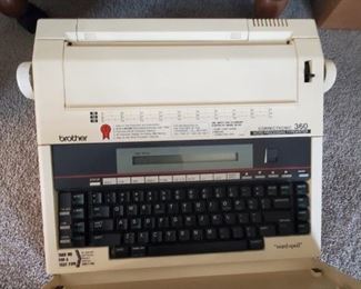 Brothers word processing typewriter