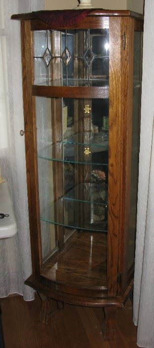 tall curio cabinet   BUY IT NOW $ 165.00