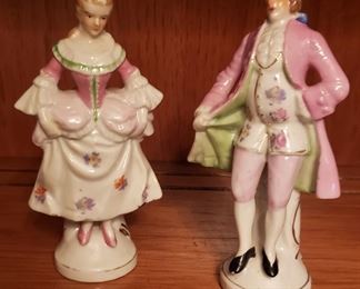 Victorian Man & Lady Made in Japan