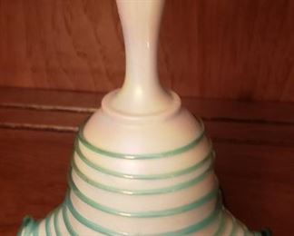 Fenton Hand Painted Bell by D. Barbour