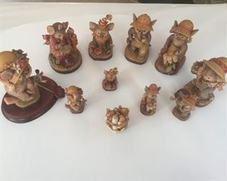 Anri Wood Carvings Koalas