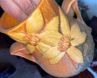 Roseville Clemstis vase 6” $40