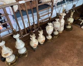 Matching prs of lamps 