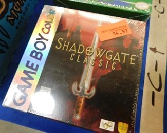 Game Boy Shadowgate classic NOS game