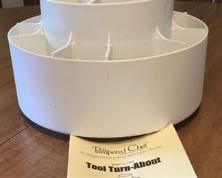 PAMPERED CHEF TOOL TURN-ABOUT