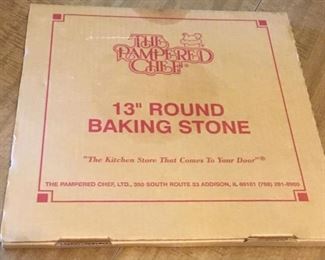 PAMPERED CHEF BAKING STONE