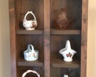 PRIMITIVE SHELF, BASKET COLLECTION