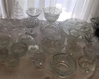 VINTAGE GLASSWARE