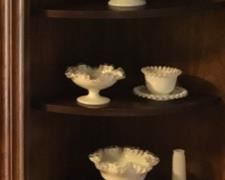 VINTAGE MILK GLASS