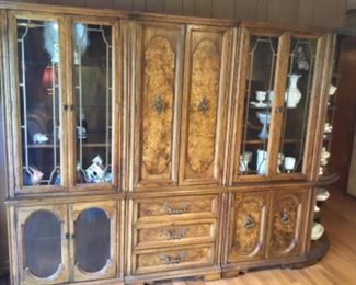 VINTAGE 4-PIECES WALL UNIT (PIECES SOLD INDIVIDUALLY OR AS A SET)