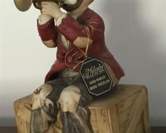 VINTAGE CLOWN MUSIC BOX