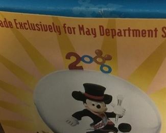 MICKEY MILLENNIUM WATERGLOBE (MADE ESCLUSIVELY FOR MAY DEPARTMENT STORES)
