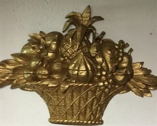 VINTAGE PLASTIC WALL ART