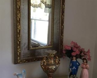 VINTAGE DOUBLE-FRAMED MIRROR