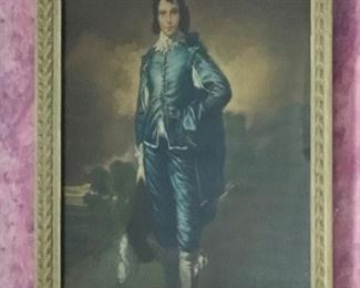 FRAMED "BLUE BOY"