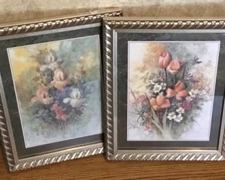 FRAMED FLORAL PRINTS