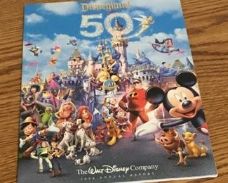 DISNEYLAND 50TH ANNIVERSARY MAGAZINE
