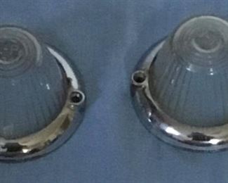 VINTAGE CAR LAMP COVERS