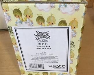 PRECIOUS MOMENTS NOAHS ARK MINI TEA SET