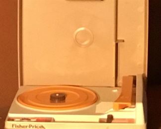 VINTAGE FISHER-PRICE RECORD PLAYER