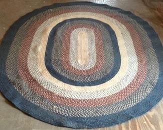 LARGE BRAIDED RUG