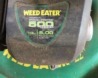 WEEDEATER PUSH MOWER