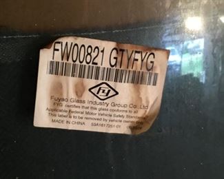 WINDSHIELD - HONDA CIVIC 3D HATCHBACK 1998