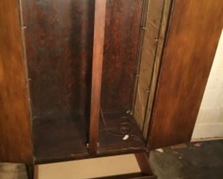 ANTIQUE WARDROBE CABINET