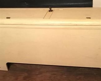 VINTAGE QUEEN STORAGE HEADBOARD