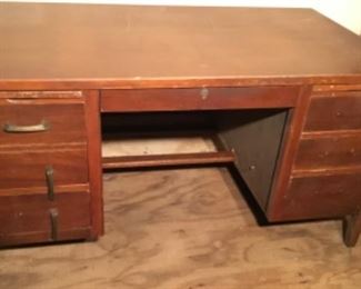 LARGE ANTIQUE DESK