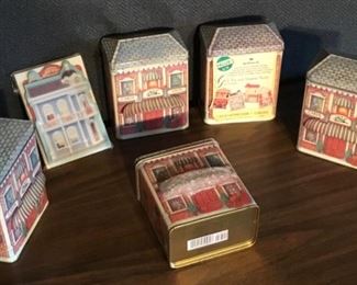 NEW  -  GIFT TIN AND SHAPED NOTES - HALLMARK