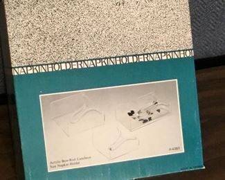 ACRYLIC NAPKIN HOLDER