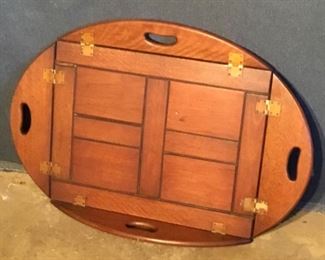 BUTLER'S TABLE   -   ***TOP ONLY***   -   (HINGES ARE IN GREAT SHAPE)