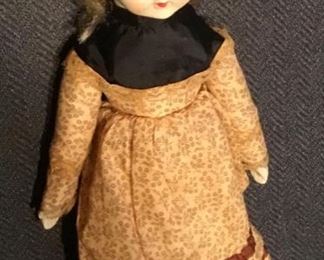VINTAGE PORCELAIN DOLL
