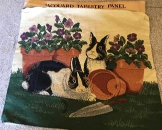 JACQUARD TAPESTRY PANEL