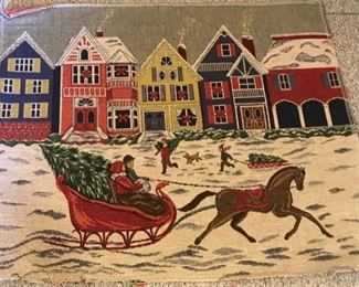 JACQUARD TAPESTRY PANEL