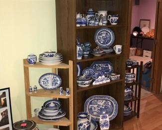 Great collection of Blue Willow Stoneware