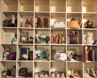 Collectibles, including Dreamsicles, angels, and antique collectibles.