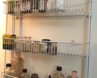 Antique bottles.  Many were dug locally!