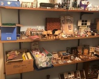 Tons of miniature pieces