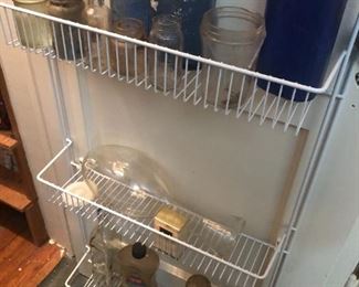 Antique bottles.  Many were dug locally!