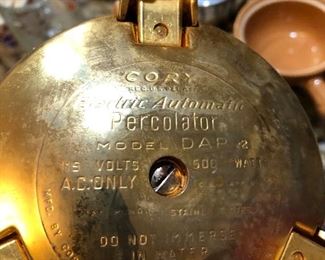 Cory Percolator Model Dap