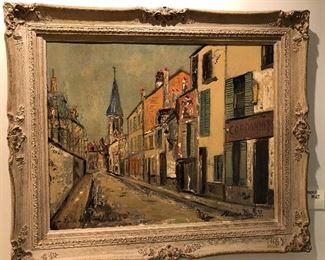 Maurice Utrillo Painting BUY IT NOW $150