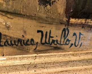 Maurice Utrillo Painting BUY IT NOW $150