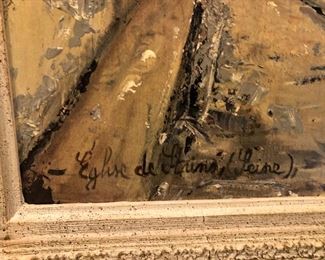 Maurice Utrillo Painting BUY IT NOW $150