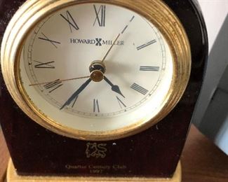 Howard Miller Desk Clock $10